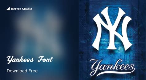 ny yankees font free download
